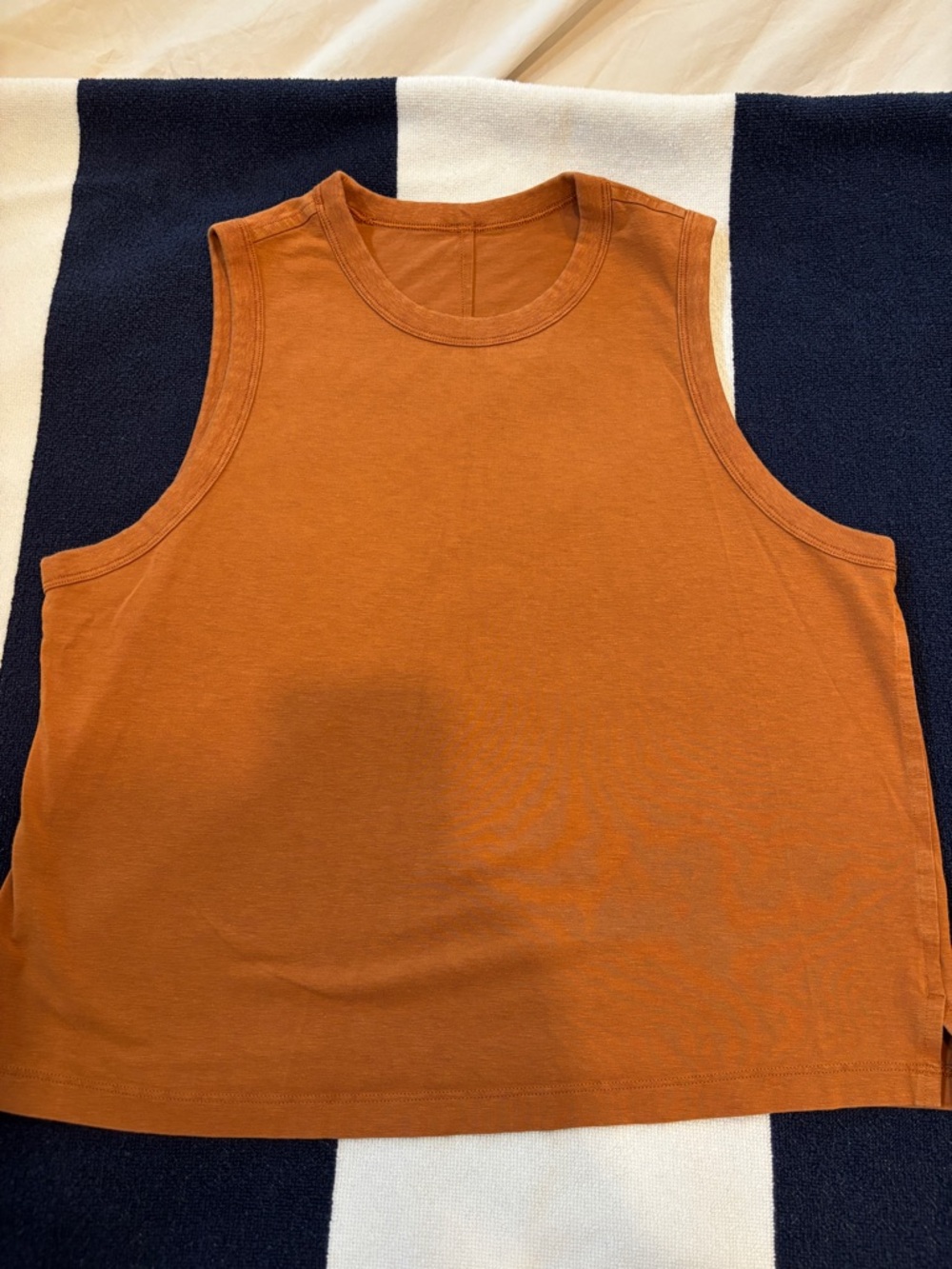 lululemon athletica Women's Tank Top - Rust Orange